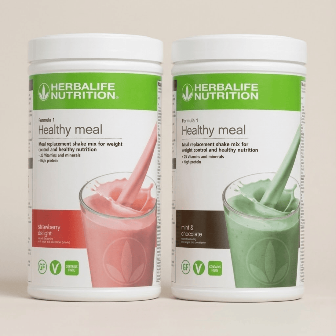 Herbalife Formula 1 Shake - 2 Tubs Herbalife  - 
