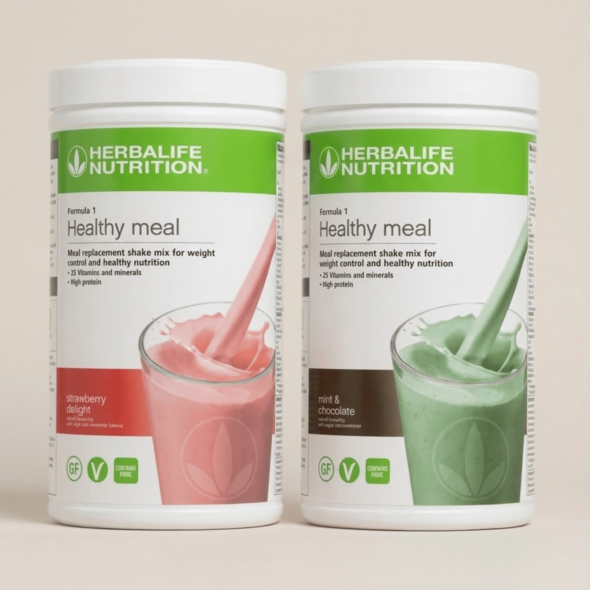 Herbalife Formula 1 Shake - 2 Tubs Herbalife  - 