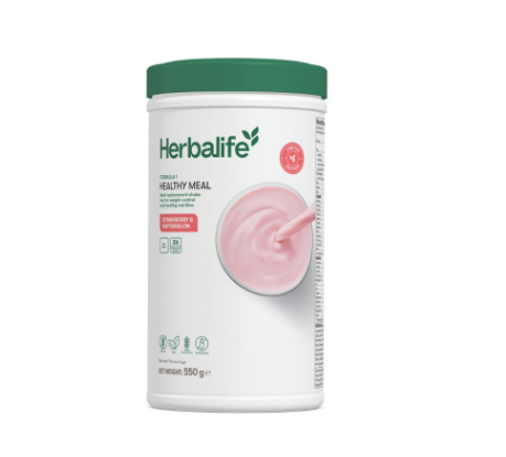 Herbalife Formula 1 Strawberry Watermelon 550g shake mix tub