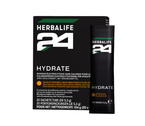 Herbalife H24 hydrate orange 20 sachets electrolyte drink