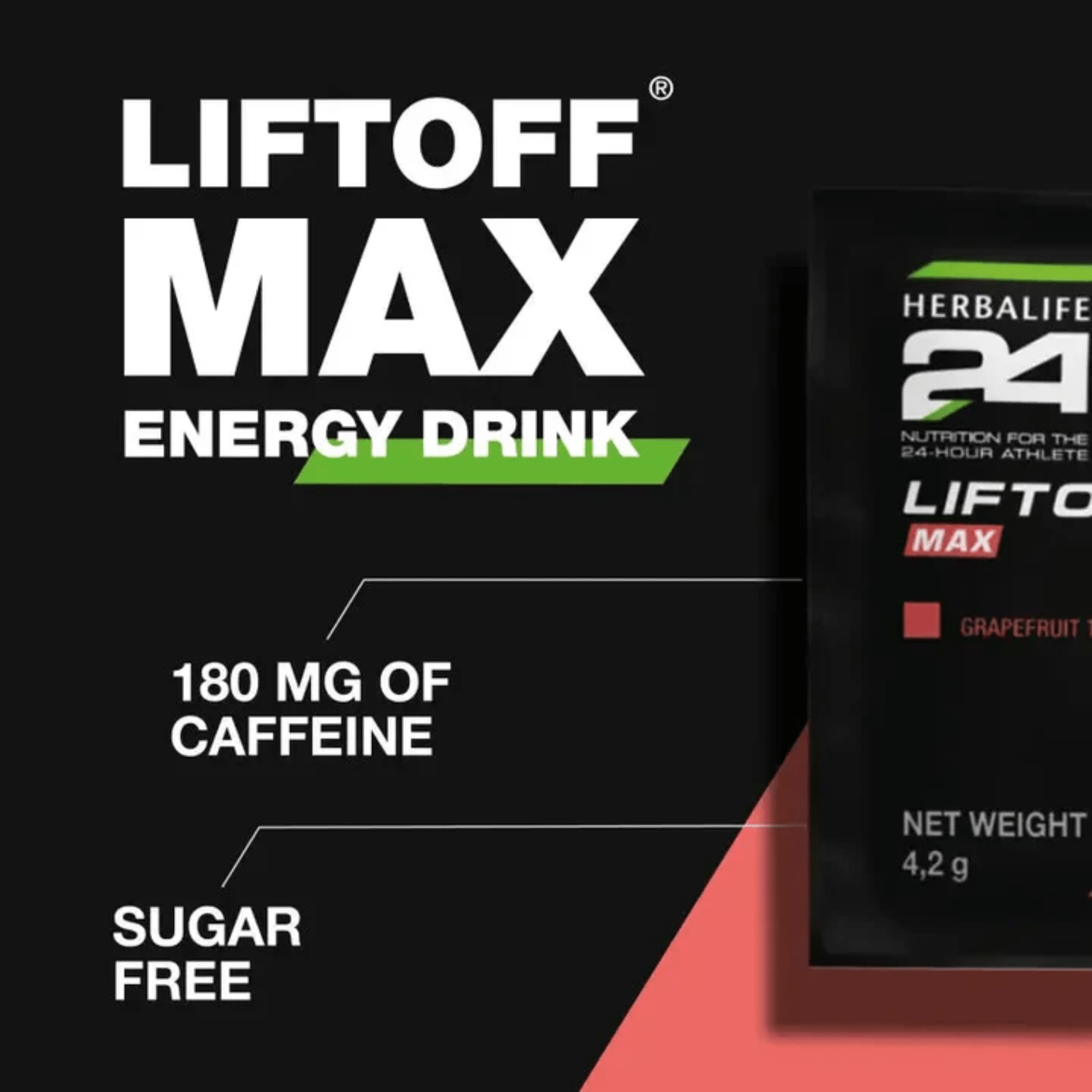 Herbalife H24 LiftOff Max Drink Mix – Grapefruit Flavour Herbalife  - 