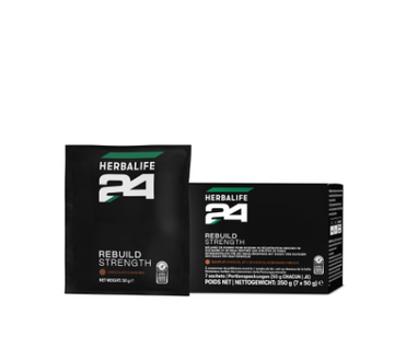 Herbalife H24 rebuild strength sachets chocolate 7 pack recovery drink