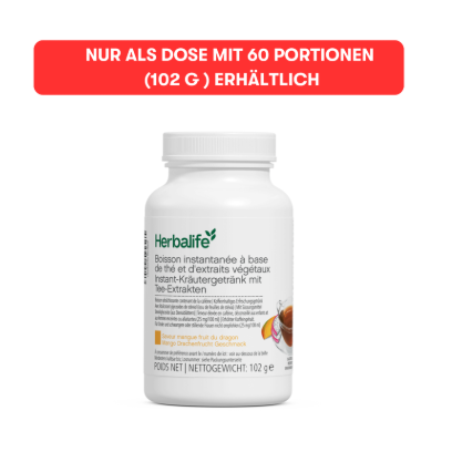 Herbalife Instant-Kräutergetränk mit Tee-Extrakten – 4 Geschmacksrichtungen