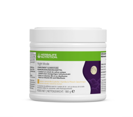 Herbalife Night Mode chamomile peach 180g evening drink powder