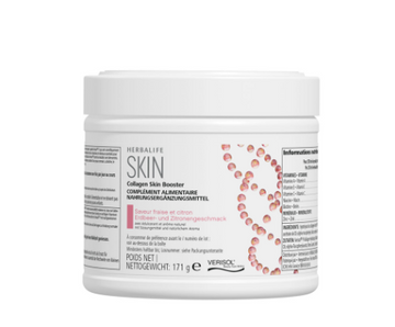 Herbalife skin collagen booster strawberry lemon powder 171g